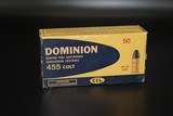 Dominion by CIL .455 Colt 265 Gr. Lead - 50 Rds - 1 of 3
