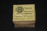 E. Remington & Sons, .40-50 Solid Head, 2pc, Partial 16 Rds - 1 of 8