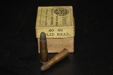 E. Remington & Sons, .40-50 Solid Head, 2pc, Partial 16 Rds - 4 of 8