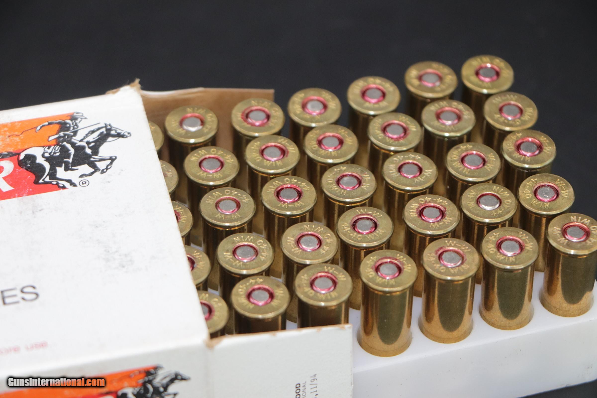 Winchester 44-40 Win 200 Gr. SP - 50 rounds