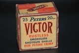 Peters Victor 20 Gauge Shotgun Shells - 25 Rounds - 1 of 5