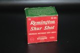 Remington Kleanbore Shur Shot 16 Gauge 2-9/16