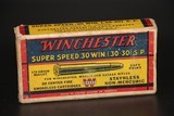 Winchester Super Speed .30 Win (30-30) 170 Gr. SP - 20 Rounds - 5 of 6