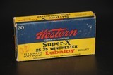 Western Super-X 25-35 Winchester 117 Grain SP Lubaloy - 20 Rounds - 1 of 4