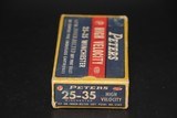 Peters High Velocity 25-35 Winchester 117 Grain Inner Belted SP - 20 Rounds - 2 of 5