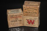 Winchester Cardboard Wads 12 & 20 Gauge - 3 Full Boxes