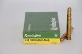 Remington 416 Remington Mag 400 Gr. Barnes Solid - 20 rounds - 2 of 2