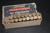 Peters .33 Winchester 200 Gr. SP - 16 Mixed Rounds - 2 of 6