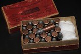 Peters. .38 L RF Black Powder Box - Partial 35 Rounds - 4 of 4