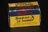 Western Super-X .22 Hornet 45 Gr. SP Lubaloy - 50 Rounds - 1 of 5