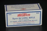 Western Xpert .22 Long Rifle 40 Gr Lubricated - 500 Rounds