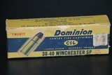 CIL Dominion 38-40 Winchester SP - 20 Rounds