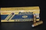 CIL Dominion 38-40 Winchester SP - 20 Rounds - 3 of 3