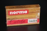 Norma 5.6x52R (.22 High Power) 71 Grain SP