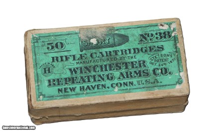 Winchester .38 Rimfire Short - 50 Rounds
