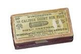 Winchester .38 Rimfire Short - 50 Rounds - 1 of 6