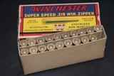 Winchester Super Speed .219 Zipper 56 Gr HP - Partial 19 Rounds - 7 of 7