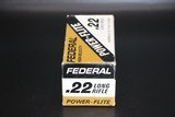 Federal High Velocity Power-Flite .22 LR - Brick of 500 Rounds - 2 of 5