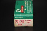 Remington Hi-Speed Kleanbore .25-20 Win. 86 Gr Lead - 50 Rounds - 3 of 3