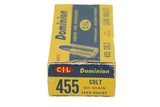 Dominion 455 Colt 265 Gr. Lead Bullet - 46 Rounds - 2 of 3