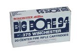 Winchester 375 Win Big Bore 94 200 Gr. SP - 20 Rounds