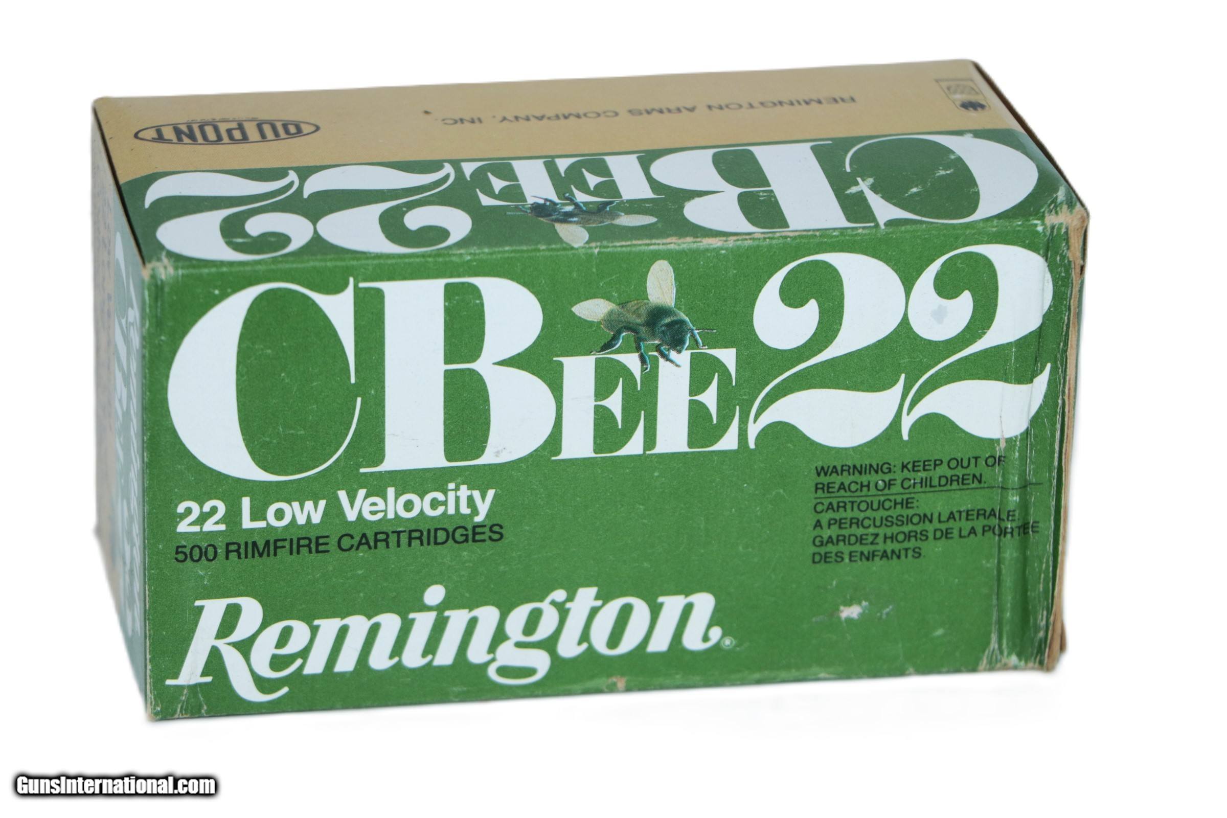 Remington CBee 22 Long Low Velcity Copper Plated - 500 Rounds