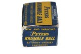 Peters Krumble Ball .22 short Gallery Cartridges - 250 Rounds - 4 of 6