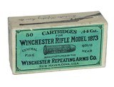 Winchester .44 WCF Model 1873 Central Fire Solid Head - 50 Rounds - 1 of 9
