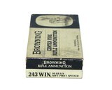 Browning .243 Winchester 80 Gr. SP Spitzer - 20 Rounds - 2 of 3