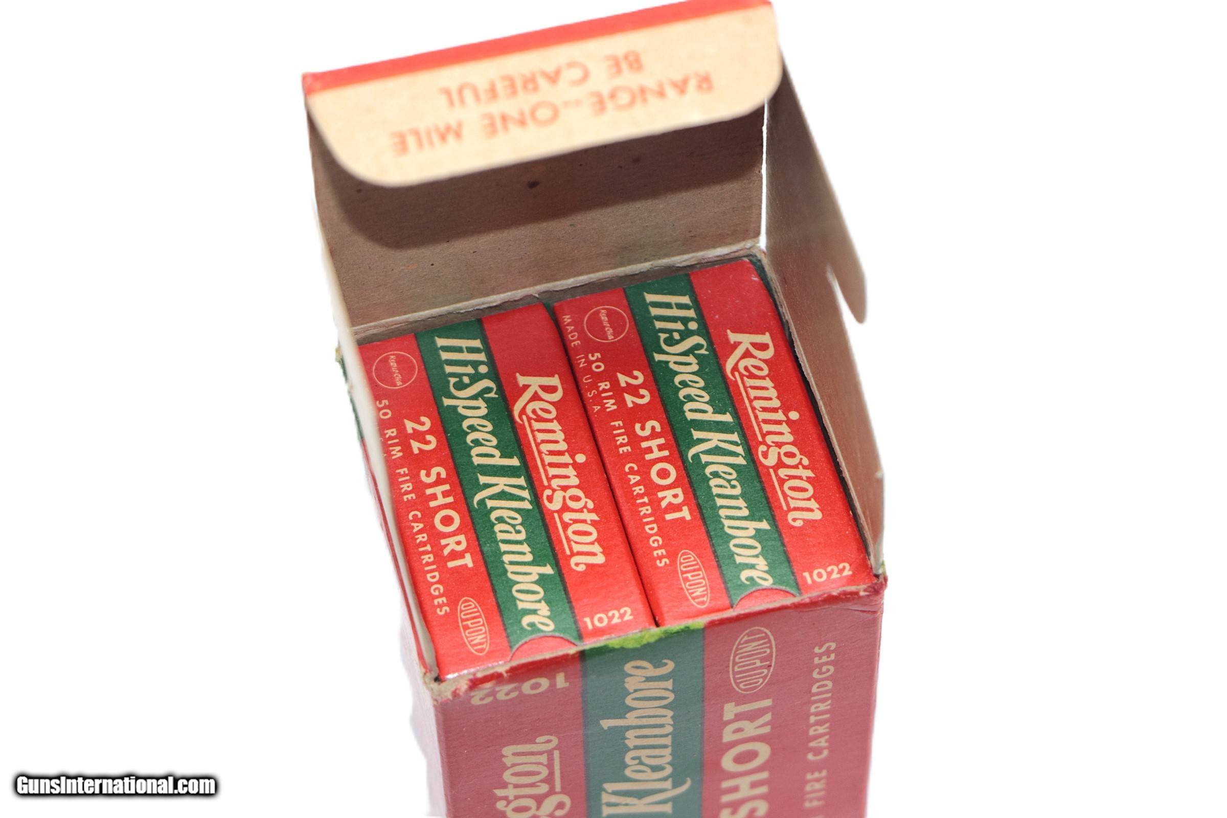 Remington Hi-Speed Kleanbore .22 Short Brick - 500 Rounds