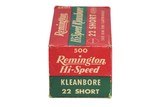Remington Hi-Speed Kleanbore .22 Short Brick - 500 Rounds - 2 of 4