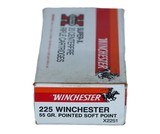 Winchester .225 Winchester 55 Gr. Ptd SP - 19 Rounds - 2 of 3