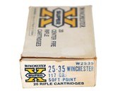 Winchester Super-X 25-35 Win 117 Gr SP - 20 Rounds - 2 of 3