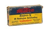 Western .30 Rem Autoloading 170 Gr. SPBT - 20 Rounds - 1 of 3