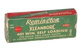 Remington Kleanbore 401 Winchester Self-Loading - 20 Rounds