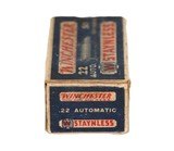 Winchester . 22 Winchester Auto - 2 of 5
