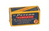 Peters Rustless .22 Winchester Automatic - 45 Rounds - 1 of 3