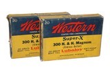 Western Super-X 300 H&H Mag 220 Gr. BTSP - 20 Rds - 1 of 3