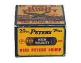Peters High Velocity Rustless 20 Gauge - Partial 18 Rounds - 3 of 4