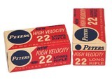 Peters HV .22 LR 2 boxes - 100 Rounds - 2 of 3