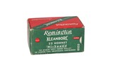 Remington Hi-Speed Kleanbore .22 Hornet 45 Gr Mushroom (Military Issue) - 50 Rounds - 1 of 6