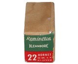 Remington Hi-Speed Kleanbore .22 Hornet 45 Gr Mushroom (Military Issue) - 50 Rounds - 1 of 3