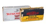 Winchester and Western Super-X 25-35 Partial Boxes - 28 Rounds