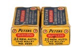 Peters Rustless .22 Remington Auto Loading Lead Bullet - 50 Rounds - 2 of 3