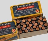 Peters Rustless .22 Remington Auto Loading Lead Bullet - 50 Rounds - 3 of 3