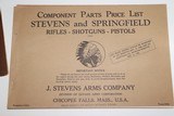 Stevens Lot of Component Parts and Price Lists - 3 of 7