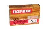 Norma 7x64 154 Grain SP - Partial 17 Rds and 3 Brass