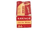 Savage 25-20 Winchester 86 Gr. SP Smokeless - 50 Rounds - 2 of 3