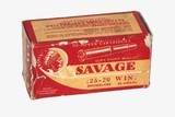 Savage 25-20 Winchester 86 Gr. SP Smokeless - 50 Rounds - 1 of 3