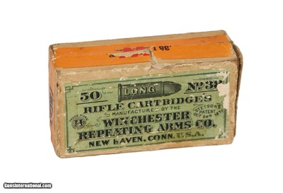 Winchester .38 Rimfire Long - 50 Rounds
